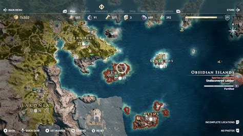 ac odyssey obsidian islands location.